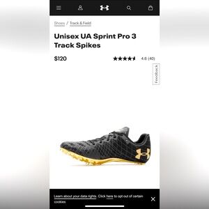 Under Armour Sprint Pro Track Spikes